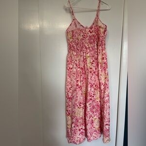 H&M Pink &white Floral Sundress